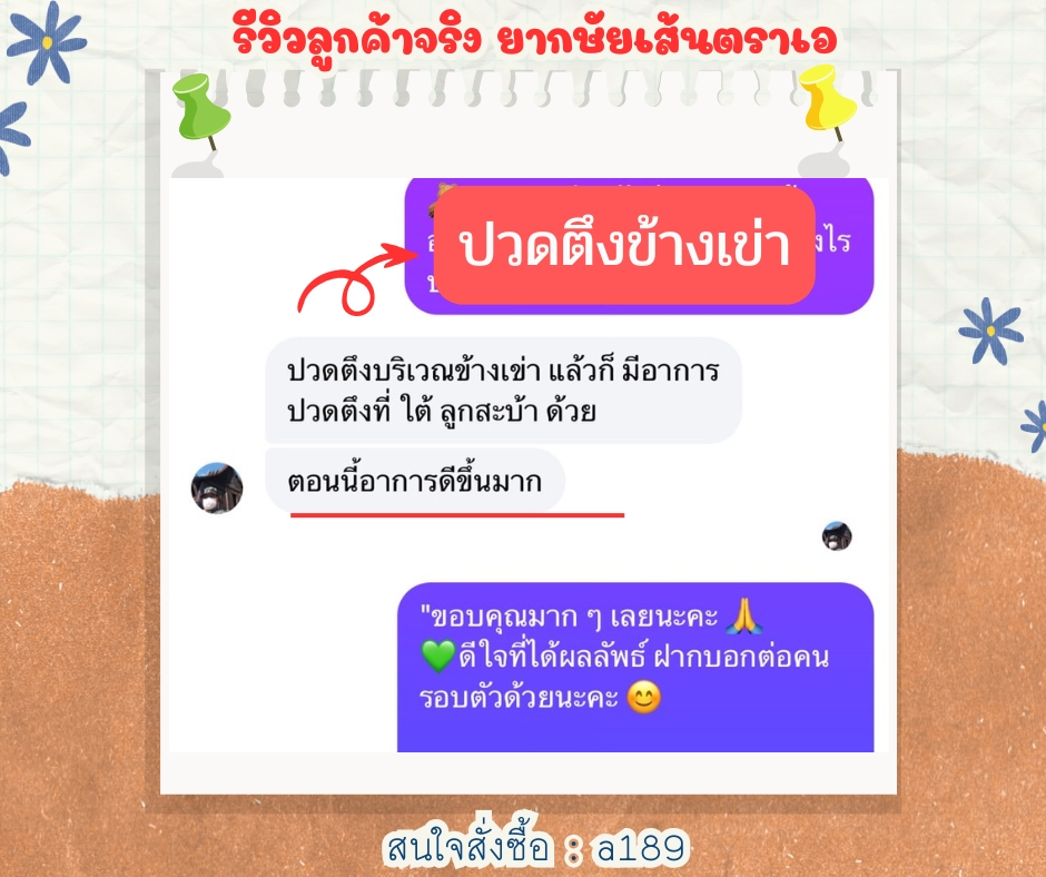 ผลตอบรับ ยากษัยเส้นตราเอ
