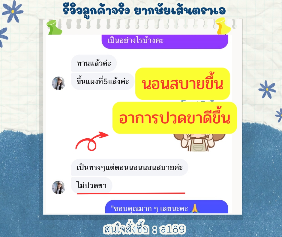 ผลตอบรับ ยากษัยเส้นตราเอ