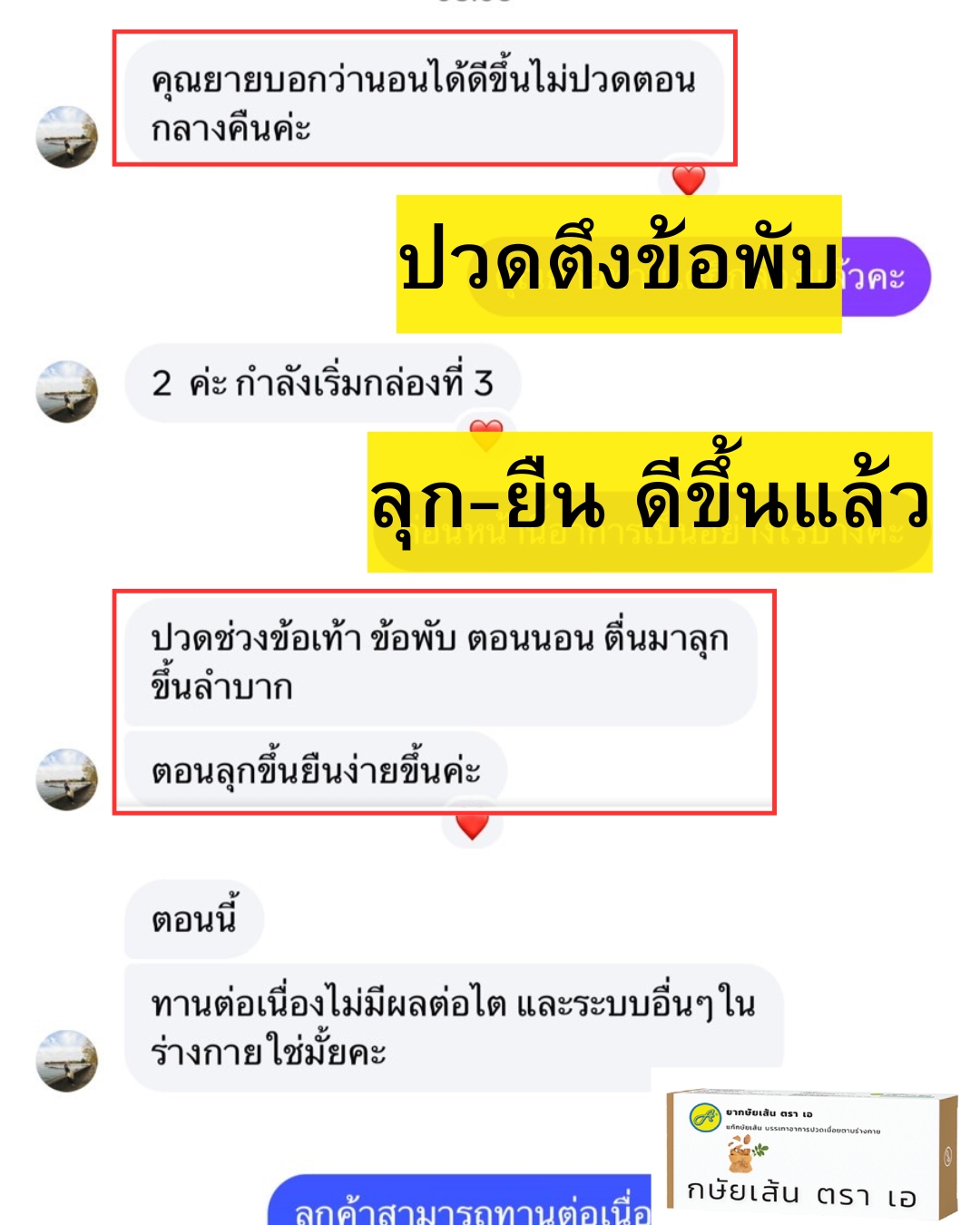 ผลตอบรับ ยากษัยเส้นตราเอ